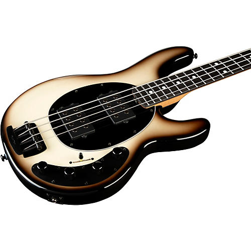 Ernie Ball Music Man StingRay Special HH Electric Bass Guitar Black and Chrome - musicians--Friend