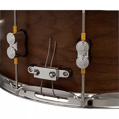 PDP by DW Concept Series Limited Edition 20-Ply Hybrid Walnut Maple Snare Drum 13 x 7 in. Satin Walnut - musicians--Friend