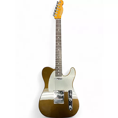 Used Fender American Ultra Telecaster Texas Tea Solid Body Electric Guitar Texas Tea - musicians--Friend