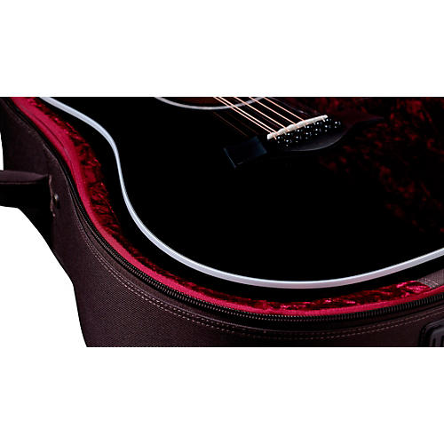 Taylor 250ce Plus Dreadnought 12-String Acoustic-Electric Guitar Black - musicians--Friend