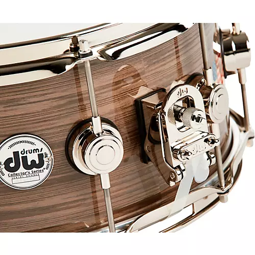 DW Collector's Series American Flag Logo Snare Drum With Nickel Hardware 14 x 6.5 in. - musicians--Friend
