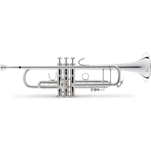 Bach 180S Stradivarius 37 Bell Series Professional Bb Trumpet Silver Yellow Brass Bell - musicians--Friend