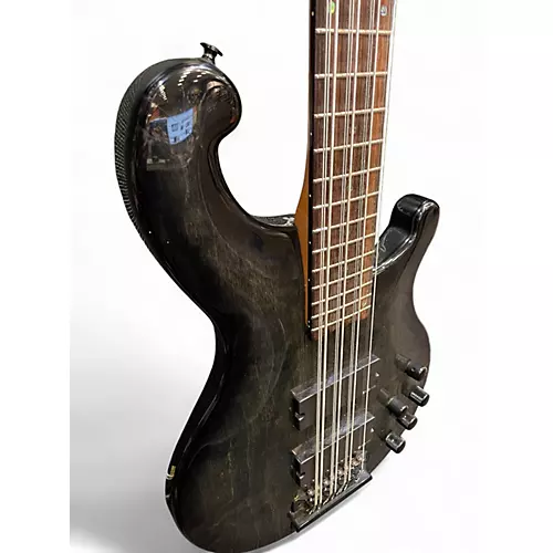 Used Dean Rhapsody 12 12-String Trans Gray Electric Bass Guitar Trans Gray - musicians--Friend