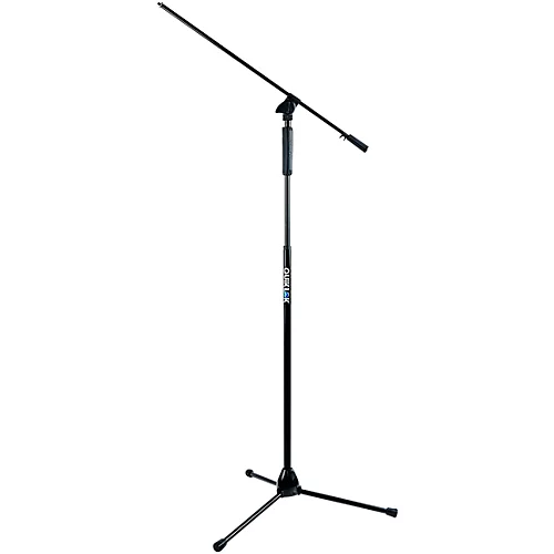 Quik-Lok Tripod Mic Stand With Telescopic Boom and One Handed Clutch - musicians--Friend