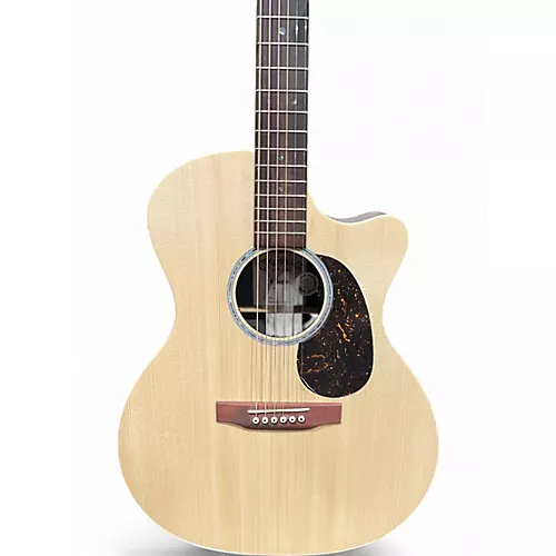 Used Martin GPCX2E Natural Acoustic Electric Guitar Natural - musicians--Friend