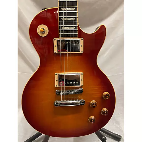 Used 2009 Gibson Les Paul Standard Cherry Sunburst Solid Body Electric Guitar Cherry Sunburst - musicians--Friend