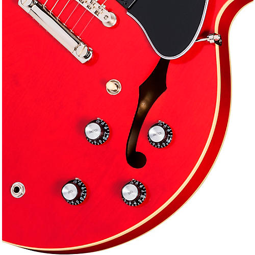 Epiphone 1962 ES-335 Reissue Semi-Hollow Electric Guitar Sixties Cherry - musicians--Friend