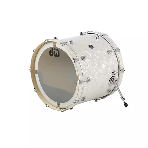 DW Performance Series Kick White Marine 18x24 - musicians--Friend