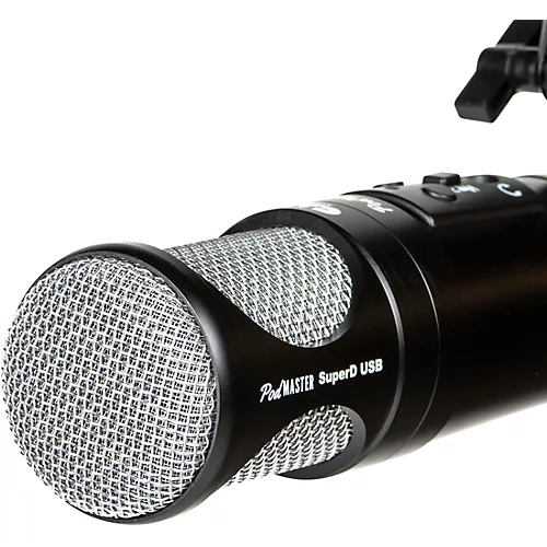 CAD PodMaster SuperD USB Professional Broadcast/Podcasting Microphone with SuperD VOG Dynamic Capsule Black - musicians--Friend