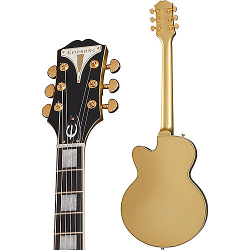 Epiphone Uptown Kat ES Semi-Hollow Electric Guitar Emerald Green Metallic - musicians--Friend