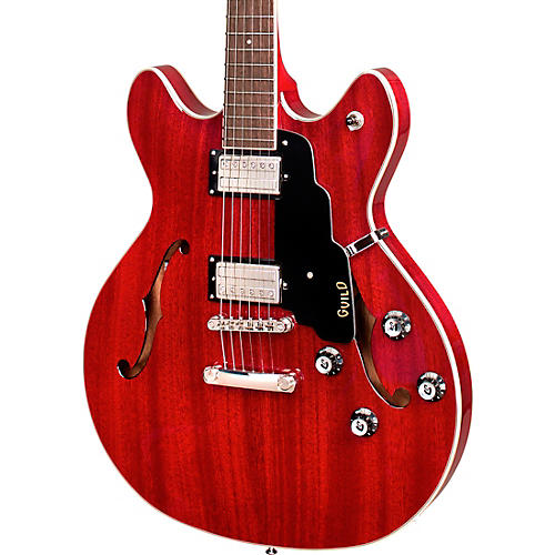 Guild Starfire I DC Semi-Hollow Electric Guitar Cherry Red - musicians--Friend