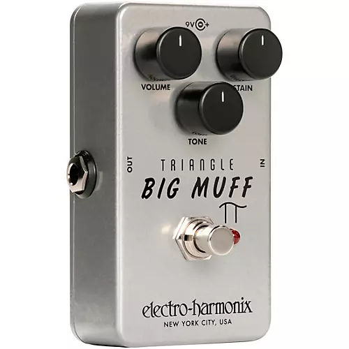 Electro-Harmonix Triangle Big Muff Pi Distortion/Sustainer Effects Pedal - musicians--Friend
