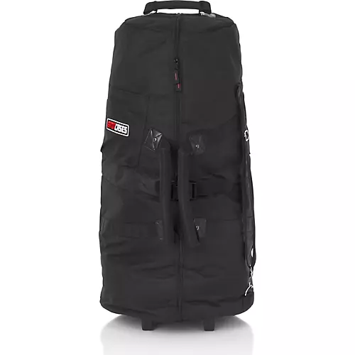 Gator Padded Conga Bag with Wheels and Red Interior - musicians--Friend