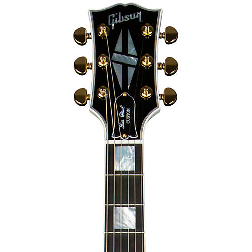 Gibson Custom Les Paul Custom Electric Guitar Alpine White - musicians--Friend