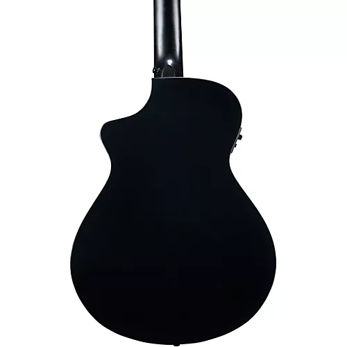 Breedlove Discovery Red Cedar-Mahogany Nylon-String Concert Acoustic-Electric Guitar Satin Black - musicians--Friend