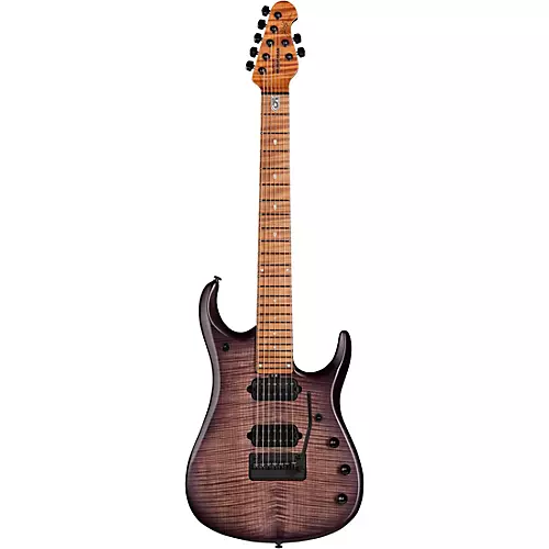 Ernie Ball Music Man JP15 7 7-String Flamed Maple Top Electric Guitar Cerulean Paradise - musicians--Friend