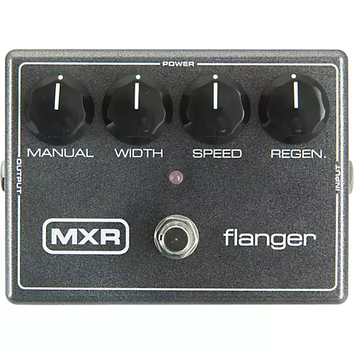 MXR M117R Flanger Effects Pedal Metallic Gray - musicians--Friend