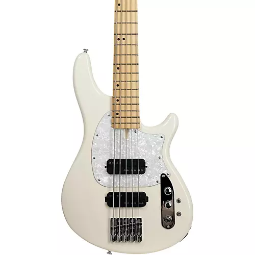 Schecter Guitar Research CV-5 Bass 5-String Electric Bass Guitar Ivory - musicians--Friend