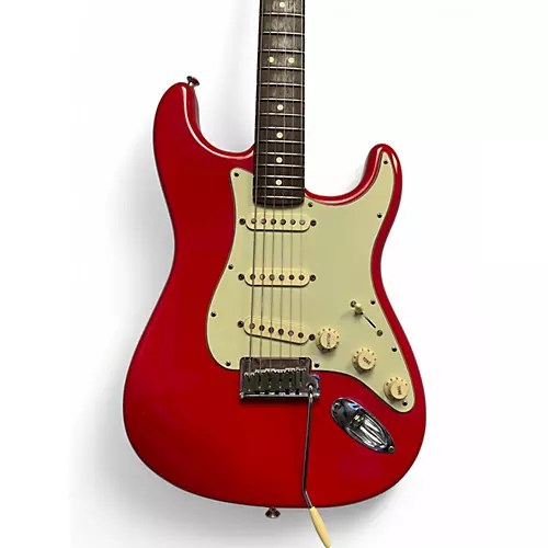 Used Fender American Standard Stratocaster Fiesta Red Solid Body Electric Guitar Fiesta Red - musicians--Friend