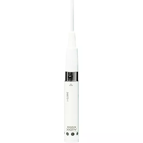 Audix M1255B Miniturized High Output Condenser Microphone for Distance Miking Supercardioid White - musicians--Friend