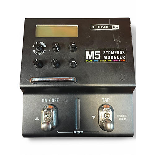 Used Line 6 M5 Stompbox Modeler Effect Processor - musicians--Friend