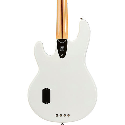 Ernie Ball Music Man Retro '70s StingRay Electric Bass White - musicians--Friend