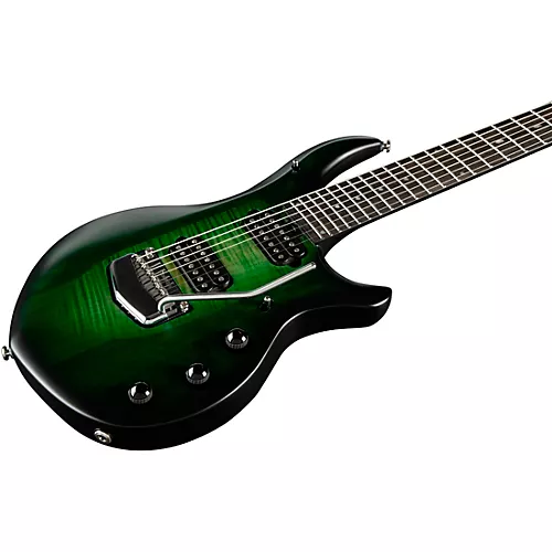 Ernie Ball Music Man John Petrucci Majesty 7 Electric Guitar Gravity Green - musicians--Friend