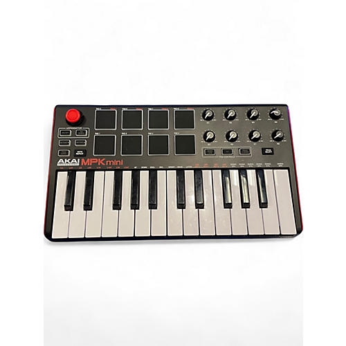 Used Akai Professional MPK Mini MIDI Controller - musicians--Friend