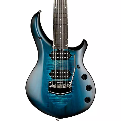 Ernie Ball Music Man John Petrucci Majesty 7 Electric Guitar Gravity Green - musicians--Friend