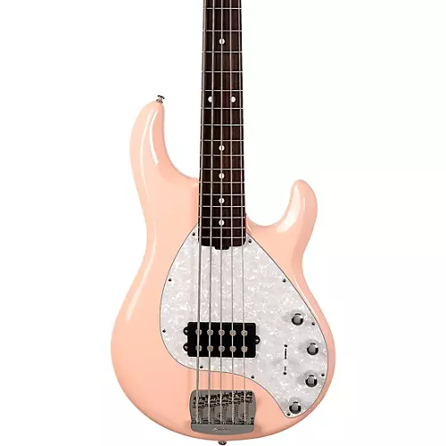 Ernie Ball Music Man StingRay5 Special H 5-String Electric Bass Guitar Black and Chrome - musicians--Friend