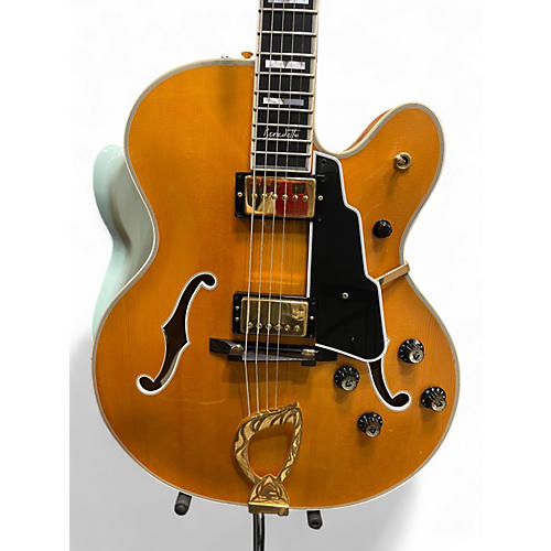 Used 2001 Guild Benedetto X-700 Stuart Natural Hollow Body Electric Guitar Natural - musicians--Friend