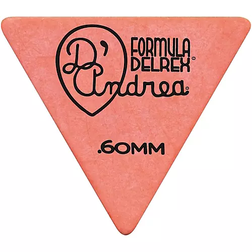 D'Andrea Shell Celluloid 355 Triangle Picks - One Dozen Purple 1.14 mm - musicians--Friend