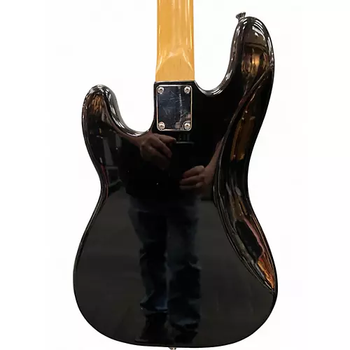 Used Squier Precision Bass BLACK Electric Bass Guitar BLACK - musicians--Friend