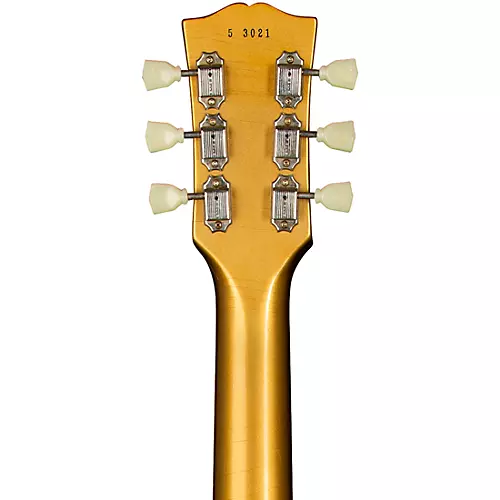Gibson Custom M2M Murphy Lab Fifty-Five Les Paul Standard Bigsby Ultra Light Aged Electric Guitar Double Gold - musicians--Friend
