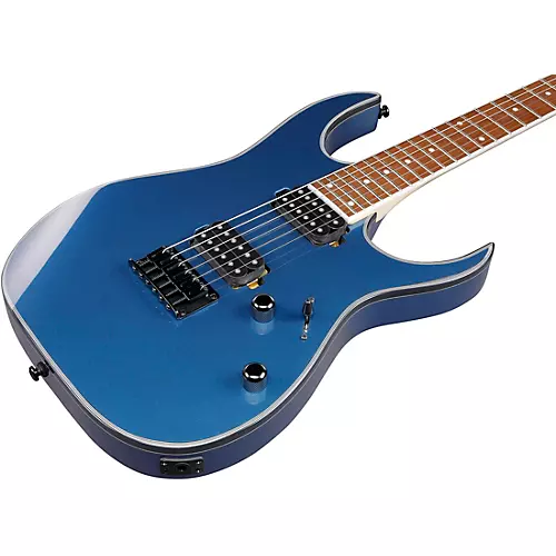 Ibanez RG421EX RG Series 6-String Electric Guitar Prussian Blue Metallic - musicians--Friend