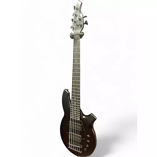 Used Ernie Ball Music Man Bongo 6 HH Stealth Black Electric Bass Guitar Stealth Black - musicians--Friend