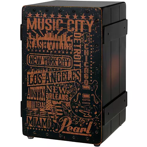 Pearl Music Town USA Primero Cajon 11.75 x 19.75 x 11.75 in. - musicians--Friend