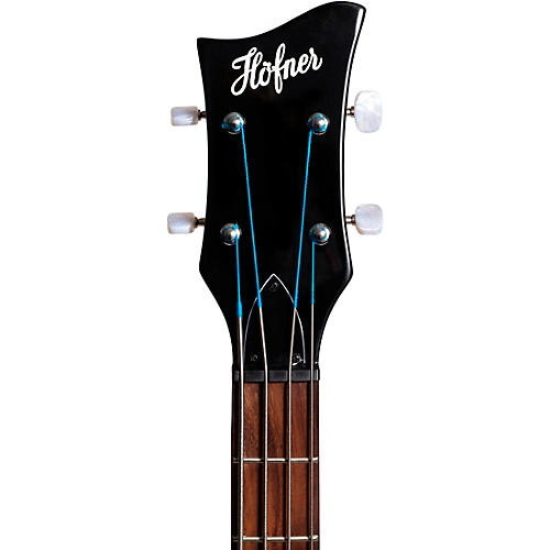 Hofner Ignition Series Short-Scale Club Bass Guitar Pearl White - musicians--Friend