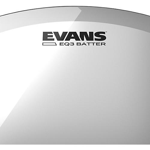 EVANS EQ3 Batter Clear Bass Drum Head 22 in. - musicians--Friend