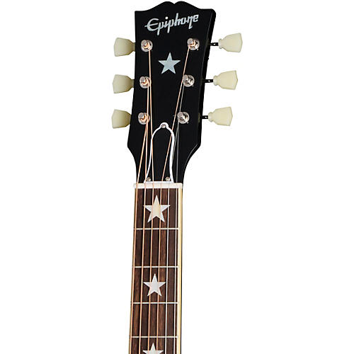 Epiphone Inspired by Gibson Custom J-180 LS Acoustic-Electric Guitar Frost Blue - musicians--Friend