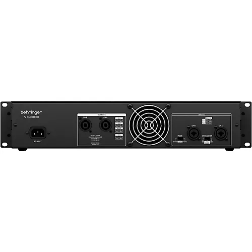 Behringer NX3000 3,000W 2-Channel Power Amplifier - musicians--Friend