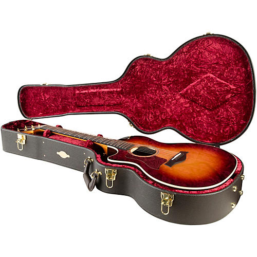 Taylor 414ce V-Class Special Edition Grand Auditorium Left-Handed Acoustic-Electric Guitar Shaded Edge Burst - musicians--Friend