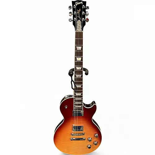 Used 2018 Gibson Les Paul Standard HP Hot Pink Fade Solid Body Electric Guitar Hot Pink Fade - musicians--Friend