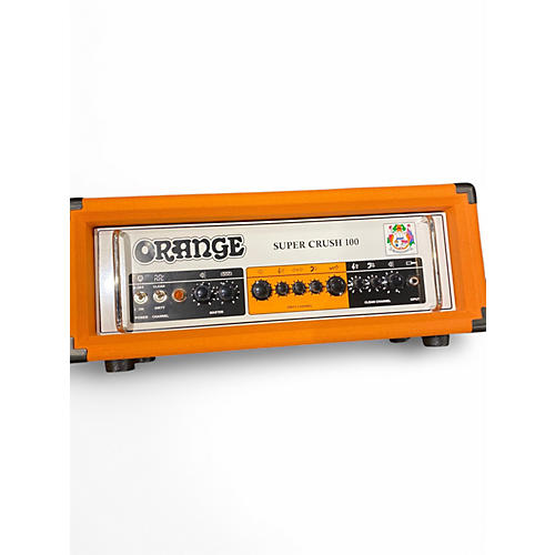 Used Orange Amplifiers Super Crush 100h Solid State Guitar Amp Head - musicians--Friend