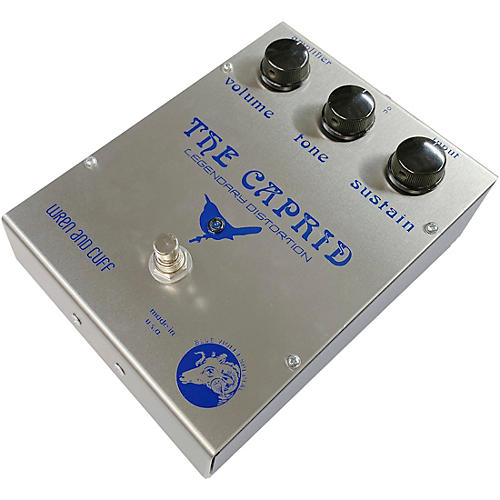 Wren And Cuff Caprid Special Distortion Effects Pedal Blue and Violet - musicians--Friend