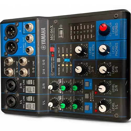 Used Yamaha MG06X Unpowered Mixer - musicians--Friend