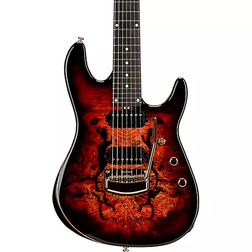 Ernie Ball Music Man Jason Richardson Cutlass 7-String Electric Guitar Buckeye Burl - musicians--Friend
