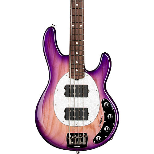 Ernie Ball Music Man StingRay Special HH Electric Bass Guitar Black and Chrome - musicians--Friend