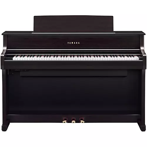 Yamaha Clavinova CLP-875 Console Digital Piano With Bench White Birch - musicians--Friend