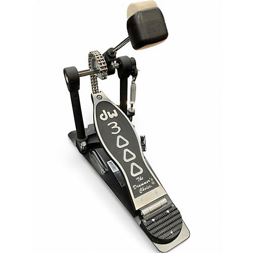 Used DW 3000 Series Single Single Bass Drum Pedal - musicians--Friend